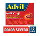 112 Advil Max display x10unid cápsula