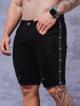 N:38 Bermuda / Jeans Preta Fita Preta