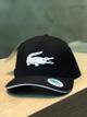 Boné / Peruano Lacoste Preto