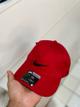 Boné  Nike vermelho Símbolo Preto @