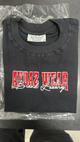 T:G Camisa / Juvenil Audaz Preta Letra vermelha