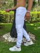 N:40 Calça / Jogger Cargo Branca