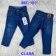 T:1 Calça/ Jeaan infantil pimpim top