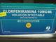 CLORFENIRAMINA 10 MG/ML SOLUCIÓN INYECTABLE