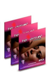 CONDONES TE AMO SABOR UVA X 3 UNIDADES