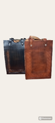 Bolso matero de cuero