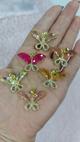 Paquete 2und Mariposas grande cristal