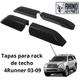Tapas para rack de techo de Toyota 4Runner 2003 al 2009