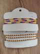 Pulsera Colombia mostazilla mini