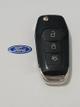CARCASA CONTROL FORD 3 BOTONES C/LLAVE RETRÁCTIL 940.8