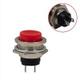 BOTÓN LESSER PULSADOR PEQUEÑO
REDONDO ROJO 2P 12V  609.15