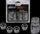 ACCESORIOS AROS KIT TUERCA SEGURIDAD 
BM 12X1.50 NIQUELADO 4PCS AA.55
