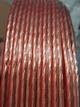 CABLE PARLANTE TRANSPARENTE #16 50M 
Rollo AU.54