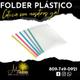 FOLDER PLÁSTICO