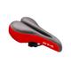 [10738] Selim mtb costurado vazado pto/vermelho GTA