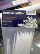 AMARRE PLASTICO EN NYLON BLANCO 20CMX4MM MERCURY EMP15