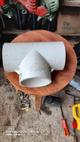 TEE PVC  3" AP