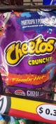 cheetos crunchy 120 gr