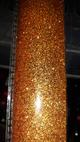 Foamy en rollo dorado diamantado