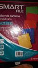Folders cartulina varios colores
