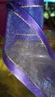 Liston organza morada