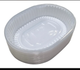 Bandeja Plast. 105 PP  Cristal x 50 Unid.