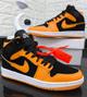 JORDAN R1 NEGRO NARANJA