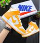 NIKE DUNK BOTA BLANCO NARANJA ZANAHORIA