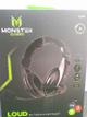 Audífono negro GAMER MONSTER