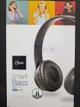 Audífono negro Bluetooth y Alambrico