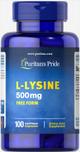 L-Lysine 500mg Frasco 100 Cáp