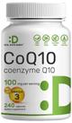 Co-Q10 100mg + Omega 3 100mg 240 Cápsulas