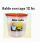 BALDE DE 12 LTS SUMAC + CAÑOS BSA