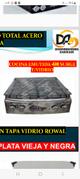 COCINA ACERO 4H T/VIDRIO SURGE EN CAJA