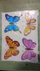 823 Mariposas para  Vidrio