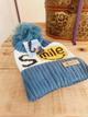 Gorro infantil c/pompom unisex