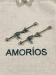 Piercing Barra Acero Quirurgico Forma Serpiente 781