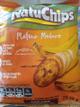 Natural chips plátano maduro