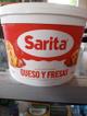 Medio galón Queso y fresas
