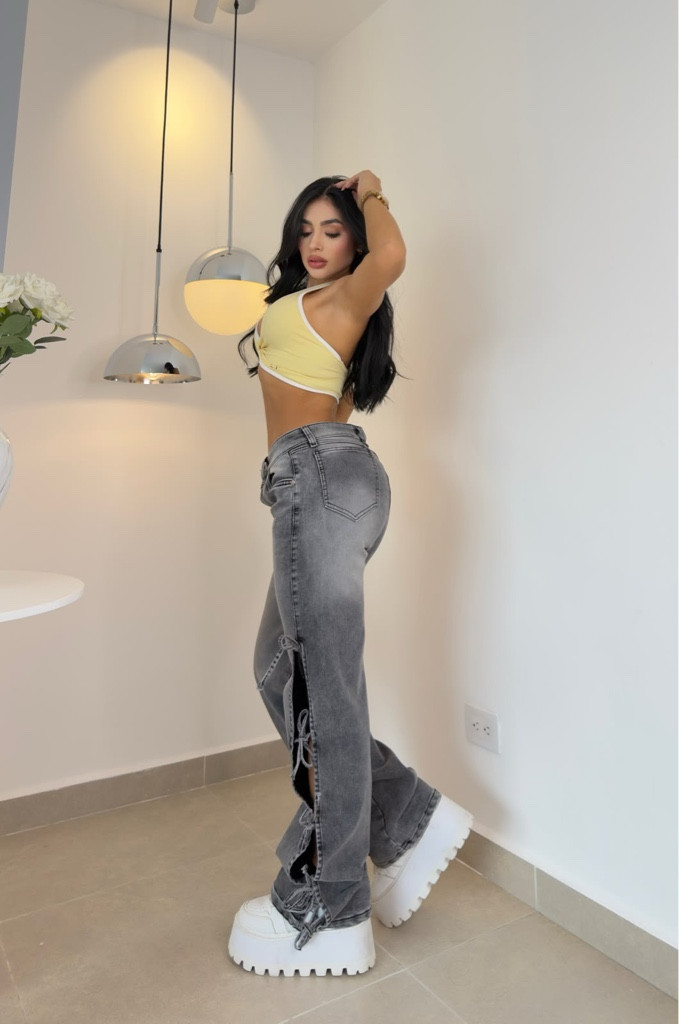 Jean Mujer Slim Fit Azul Medio