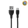 Miniatura 1 de cable de datos karsen c-102 micro usb negro