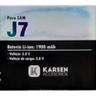 Miniatura 1 de bateria celular karsen j7 1900 mAh