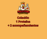 Miniatura 1 de Colación 1 proteína + 2 acompañamientos