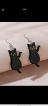 Miniatura 1 de Aretes de gato negro