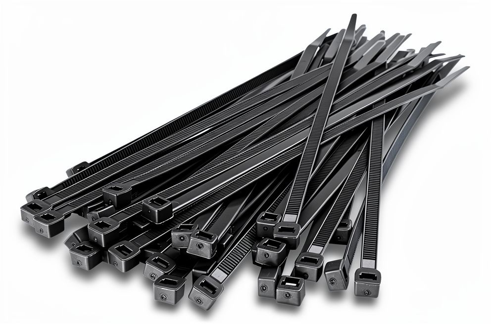 Amarras plásticas negras 3,5 x 150mm