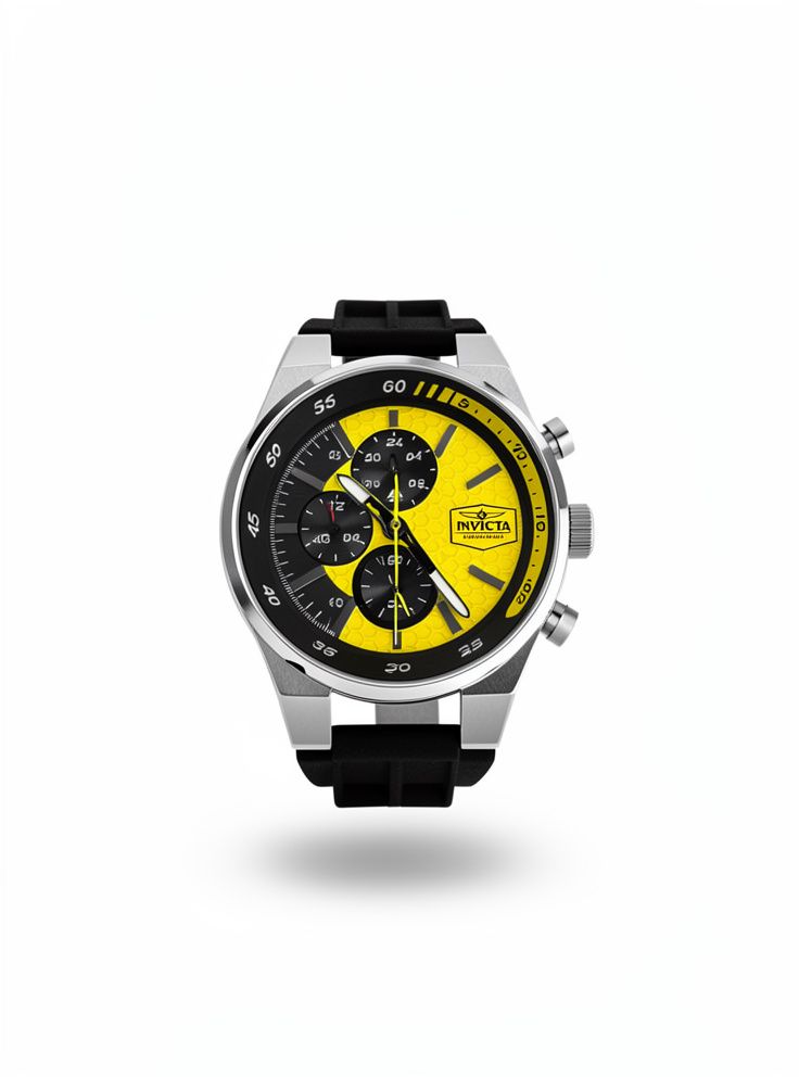 Reloj Invicta Racing 48876 Negro / Amarillo - 44 mm (Hombre)