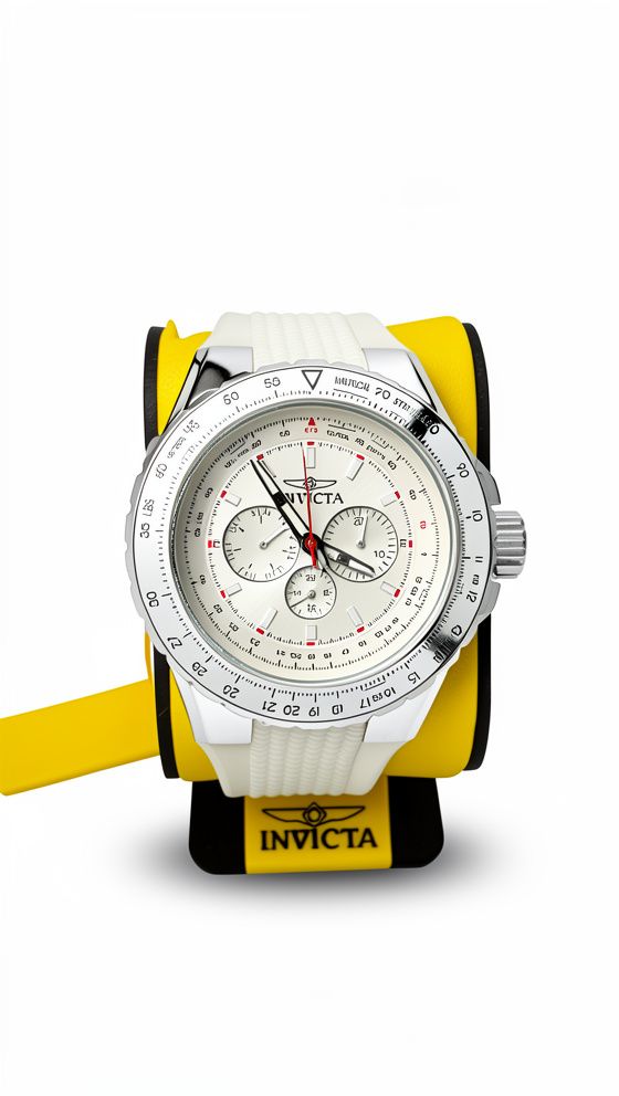 Invicta Aviator Skyshock Blanco 50100- 50mm(Hombre)