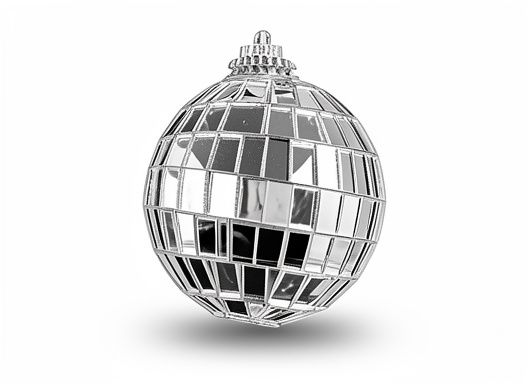 Adorno bola de boliche 4cm x6u