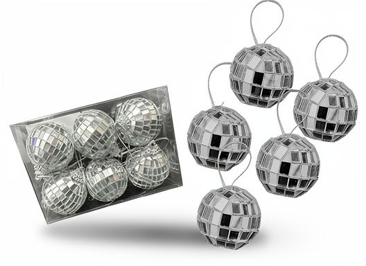 Adorno Bola de boliche 3cm x6u