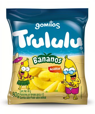 Gomitas Bananos Trululu 80g